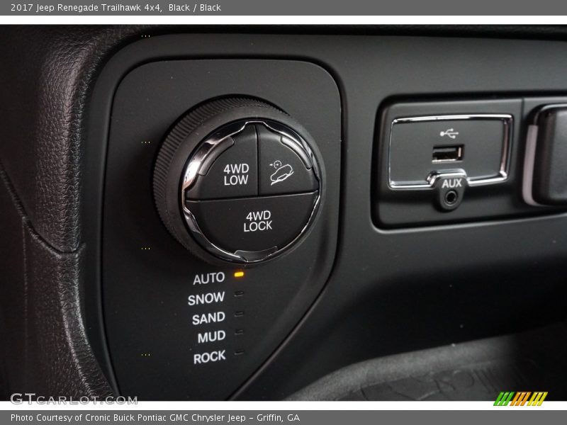 Black / Black 2017 Jeep Renegade Trailhawk 4x4
