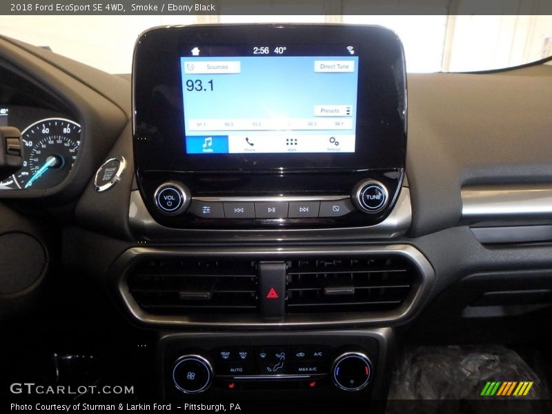 Smoke / Ebony Black 2018 Ford EcoSport SE 4WD