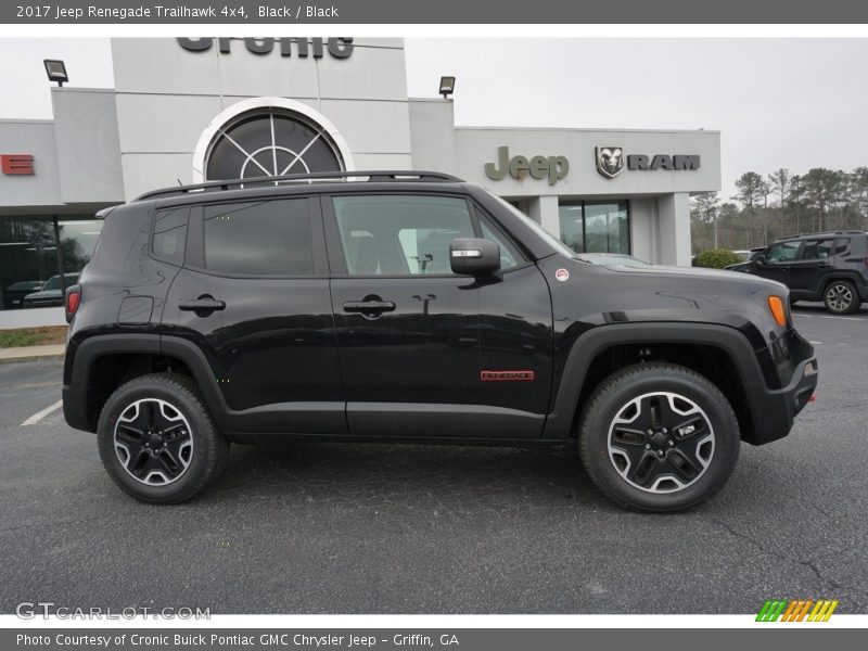 Black / Black 2017 Jeep Renegade Trailhawk 4x4