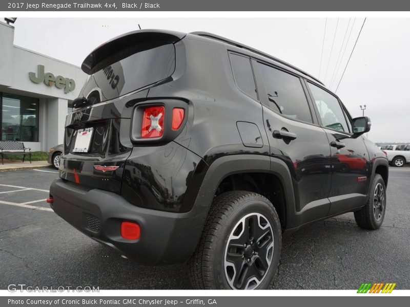 Black / Black 2017 Jeep Renegade Trailhawk 4x4