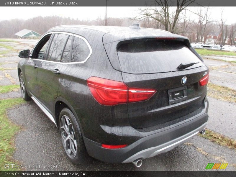 Jet Black / Black 2018 BMW X1 xDrive28i