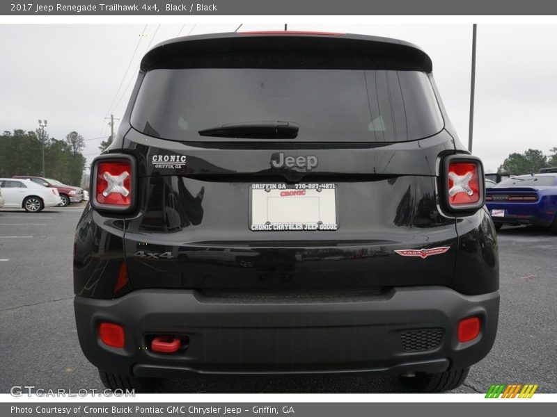 Black / Black 2017 Jeep Renegade Trailhawk 4x4