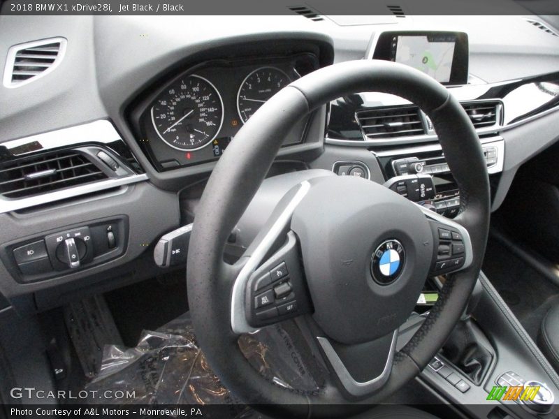 Jet Black / Black 2018 BMW X1 xDrive28i