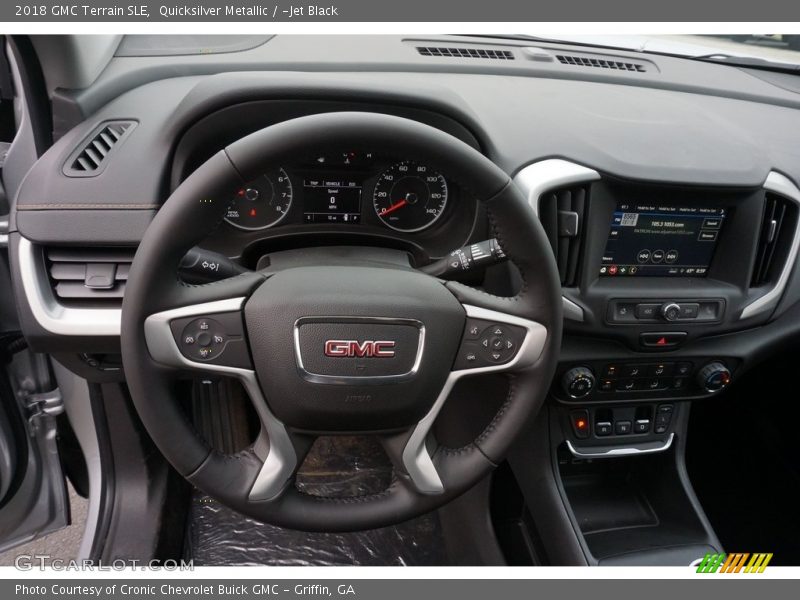Quicksilver Metallic / ­Jet Black 2018 GMC Terrain SLE