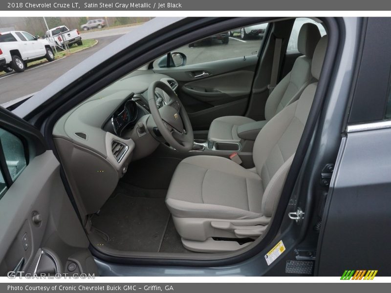Satin Steel Gray Metallic / Jet Black 2018 Chevrolet Cruze LT