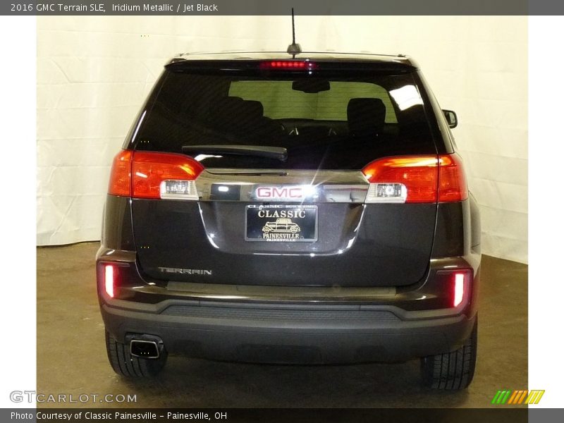 Iridium Metallic / Jet Black 2016 GMC Terrain SLE