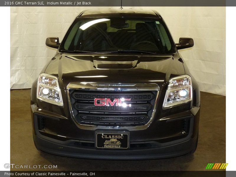 Iridium Metallic / Jet Black 2016 GMC Terrain SLE