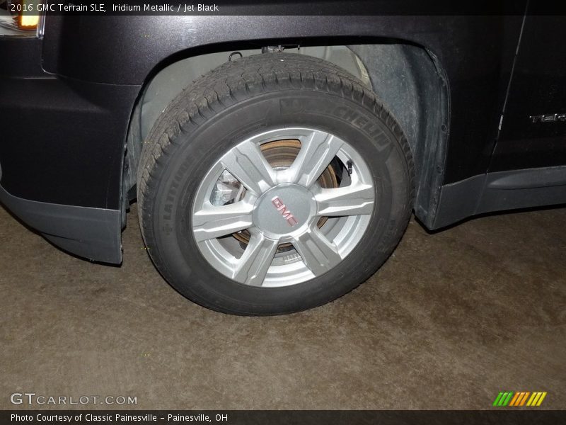 Iridium Metallic / Jet Black 2016 GMC Terrain SLE