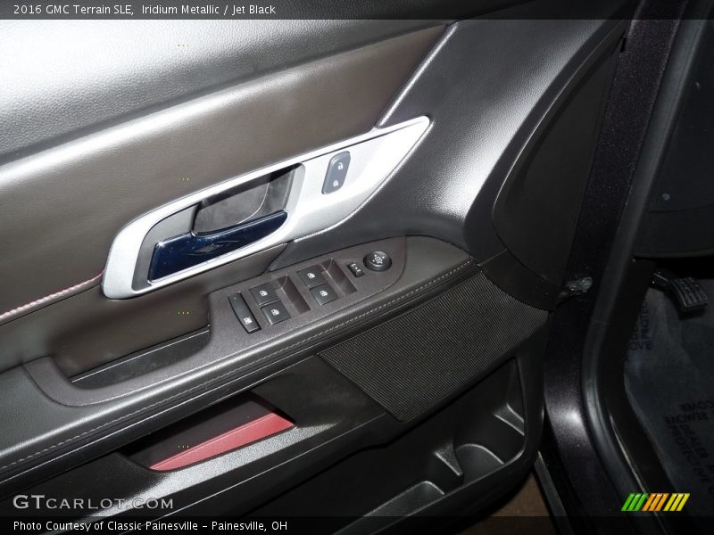 Iridium Metallic / Jet Black 2016 GMC Terrain SLE