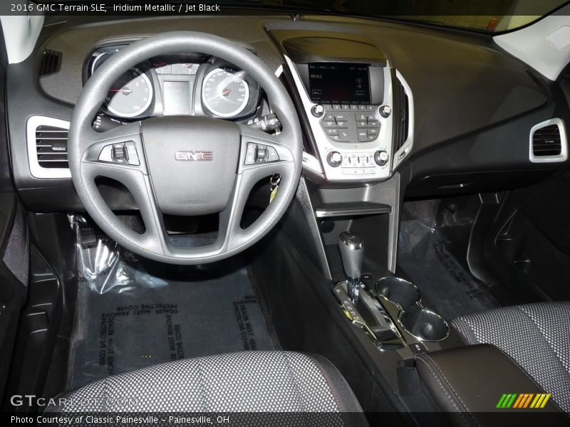 Iridium Metallic / Jet Black 2016 GMC Terrain SLE