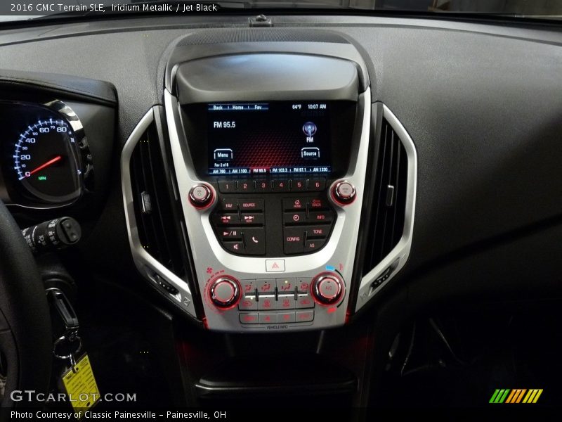 Iridium Metallic / Jet Black 2016 GMC Terrain SLE