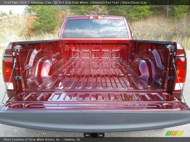 Delmonico Red Pearl / Black/Diesel Gray 2018 Ram 3500 Tradesman Crew Cab 4x4 Dual Rear Wheel