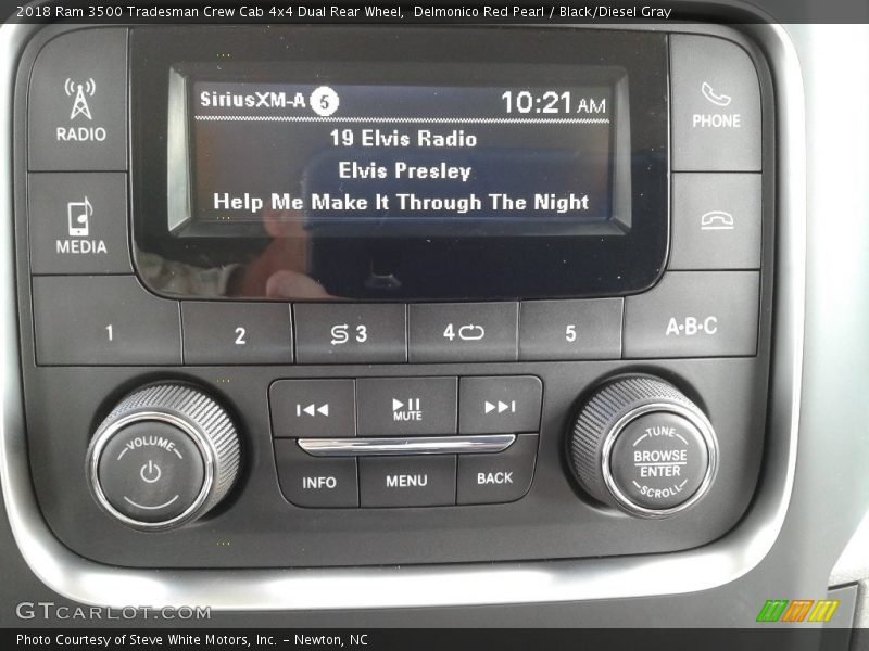 Delmonico Red Pearl / Black/Diesel Gray 2018 Ram 3500 Tradesman Crew Cab 4x4 Dual Rear Wheel