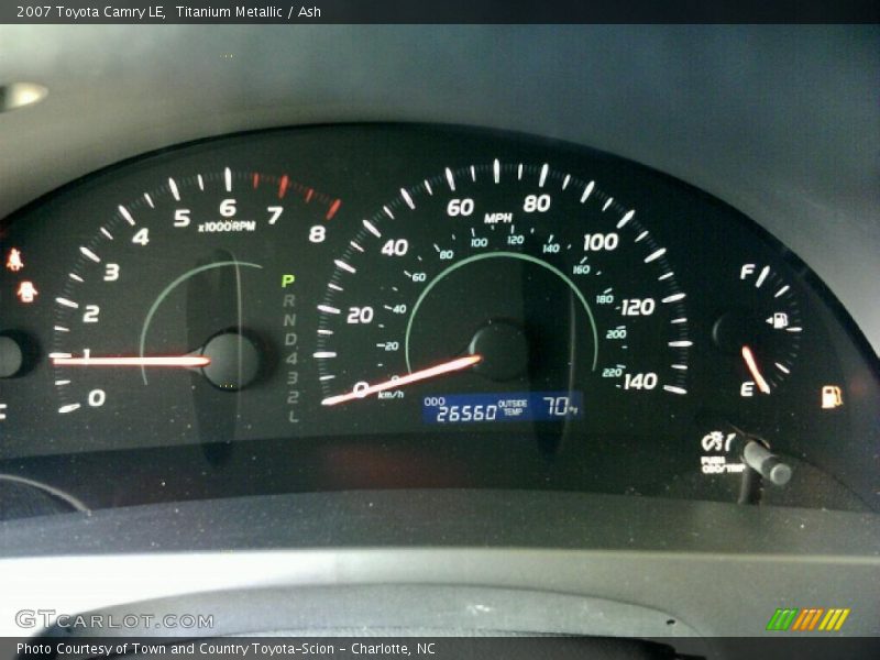 Titanium Metallic / Ash 2007 Toyota Camry LE