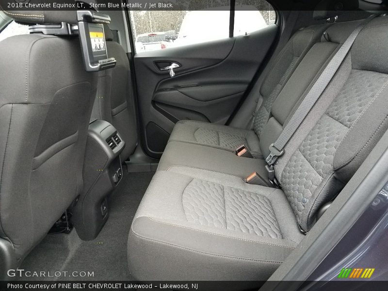 Storm Blue Metallic / Jet Black 2018 Chevrolet Equinox LT