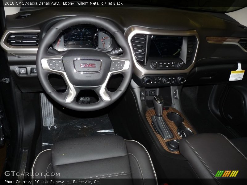 Ebony Twilight Metallic / Jet Black 2018 GMC Acadia Denali AWD