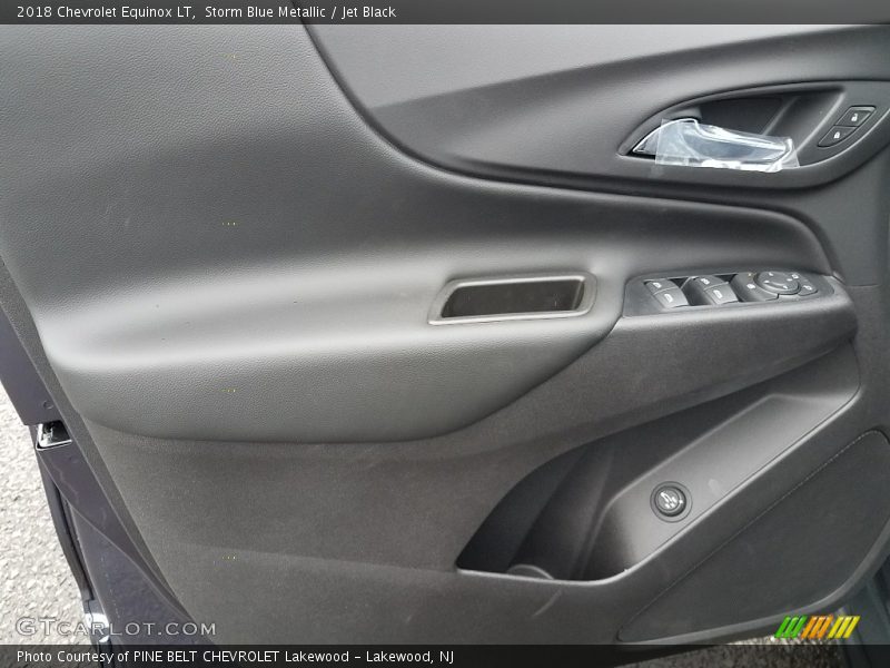 Storm Blue Metallic / Jet Black 2018 Chevrolet Equinox LT