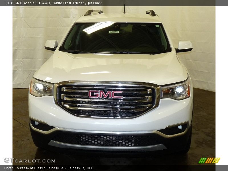 White Frost Tricoat / Jet Black 2018 GMC Acadia SLE AWD