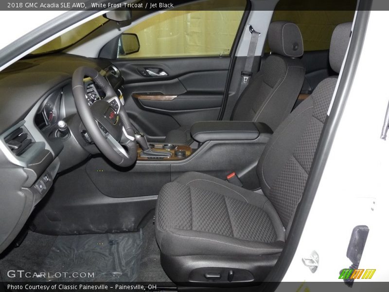 White Frost Tricoat / Jet Black 2018 GMC Acadia SLE AWD
