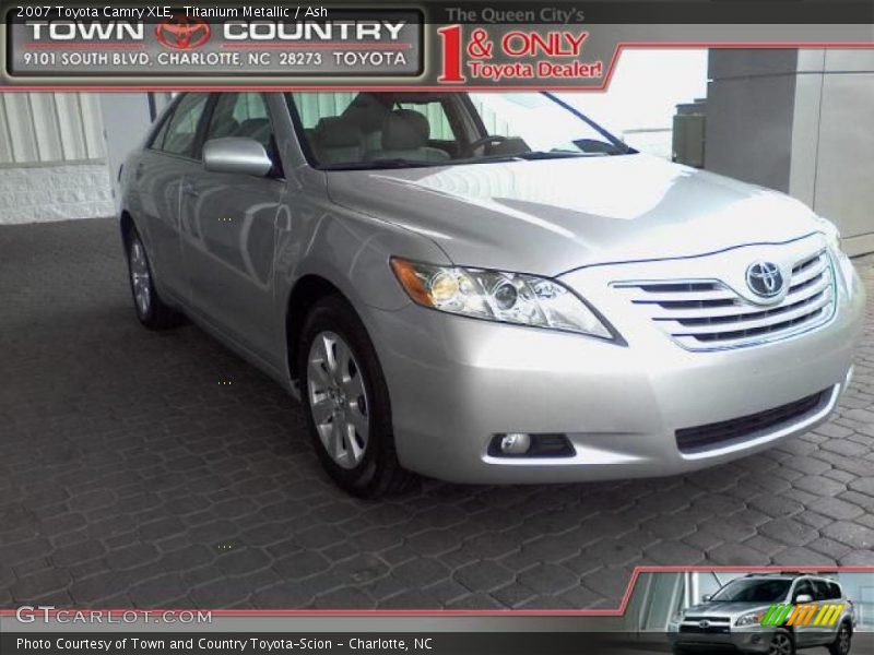 Titanium Metallic / Ash 2007 Toyota Camry XLE