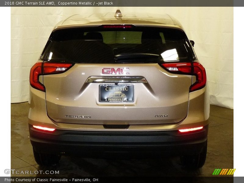 Coppertino Metallic / ­Jet Black 2018 GMC Terrain SLE AWD