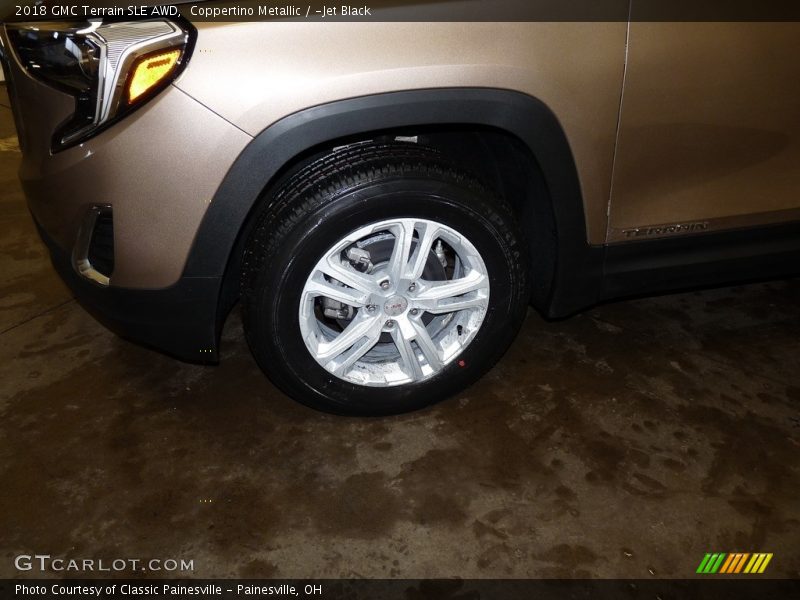 Coppertino Metallic / ­Jet Black 2018 GMC Terrain SLE AWD