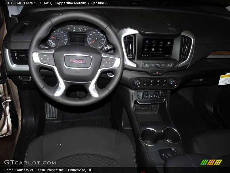 Coppertino Metallic / ­Jet Black 2018 GMC Terrain SLE AWD