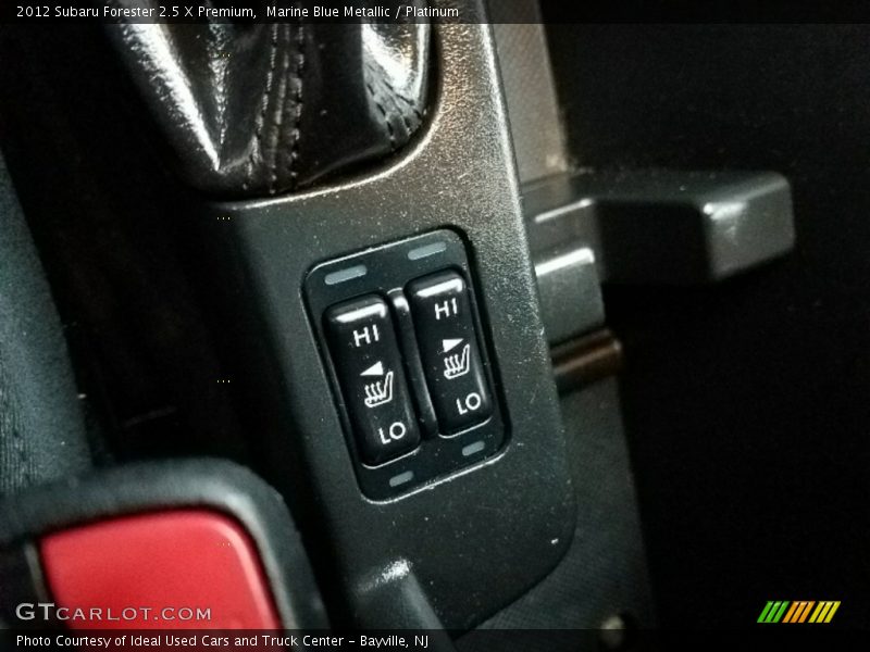 Marine Blue Metallic / Platinum 2012 Subaru Forester 2.5 X Premium