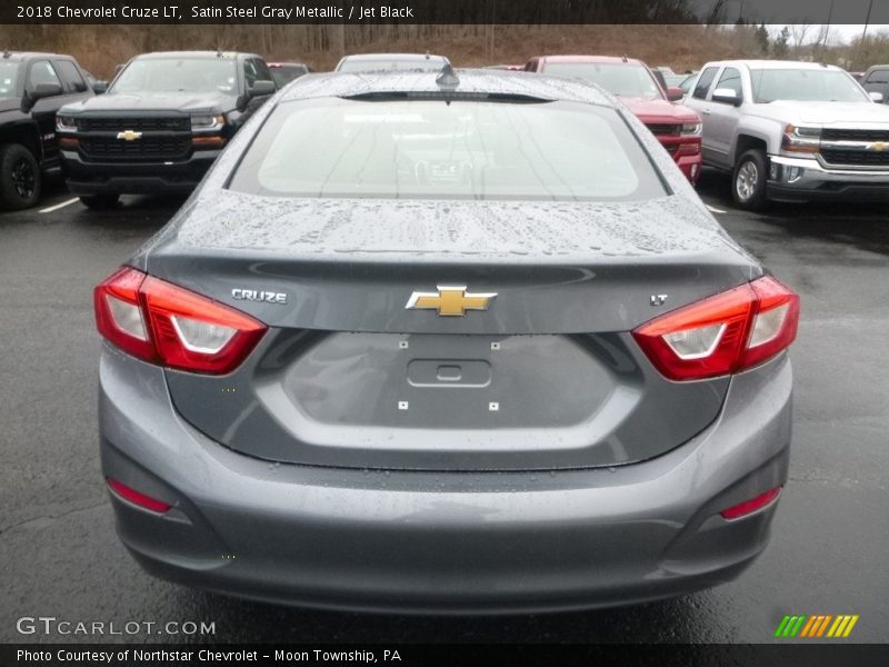 Satin Steel Gray Metallic / Jet Black 2018 Chevrolet Cruze LT
