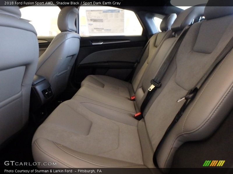 Shadow Black / Sport Dark Earth Gray 2018 Ford Fusion Sport AWD