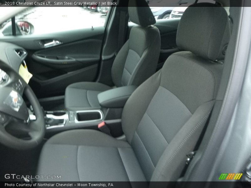 Satin Steel Gray Metallic / Jet Black 2018 Chevrolet Cruze LT