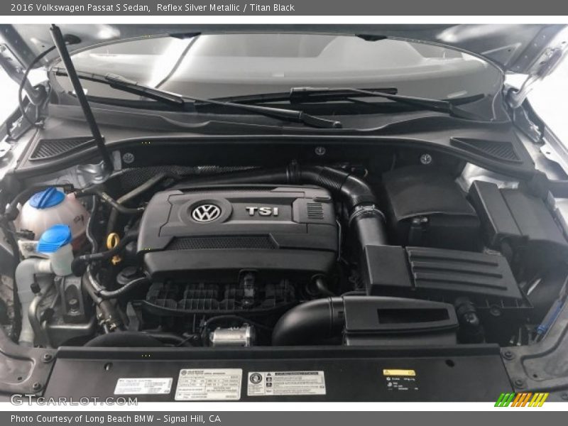 Reflex Silver Metallic / Titan Black 2016 Volkswagen Passat S Sedan