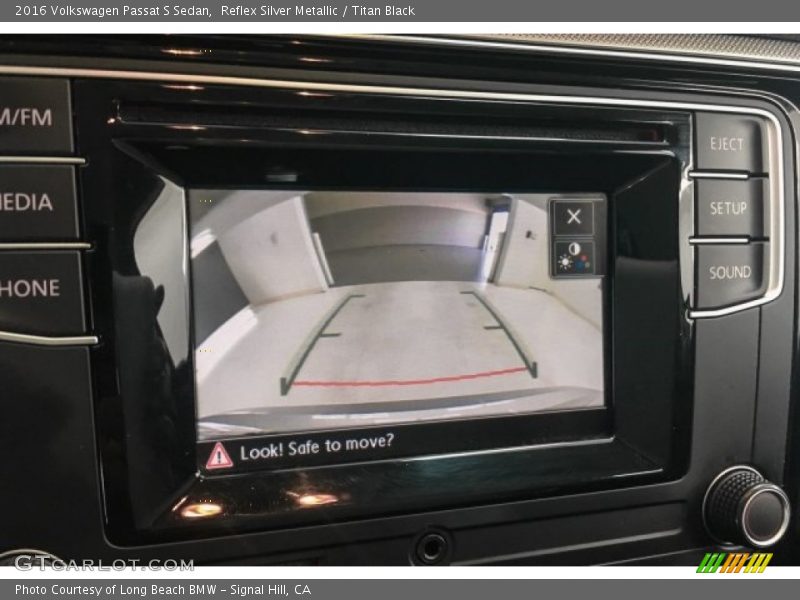 Reflex Silver Metallic / Titan Black 2016 Volkswagen Passat S Sedan
