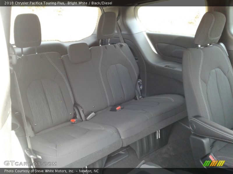 Bright White / Black/Diesel 2018 Chrysler Pacifica Touring Plus