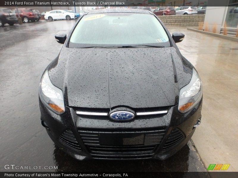 Tuxedo Black / Charcoal Black 2014 Ford Focus Titanium Hatchback
