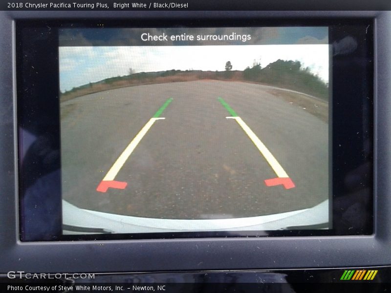 Bright White / Black/Diesel 2018 Chrysler Pacifica Touring Plus