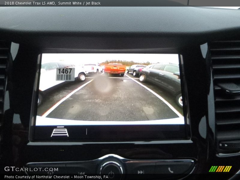 Summit White / Jet Black 2018 Chevrolet Trax LS AWD