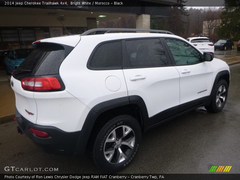 Bright White / Morocco - Black 2014 Jeep Cherokee Trailhawk 4x4