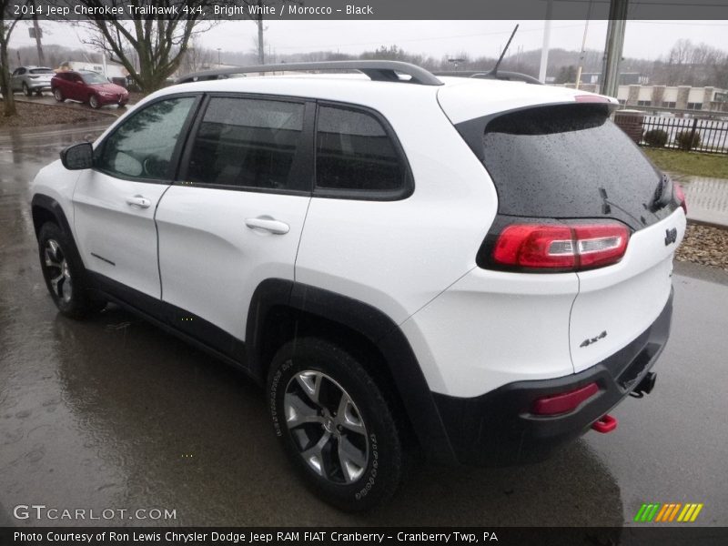 Bright White / Morocco - Black 2014 Jeep Cherokee Trailhawk 4x4