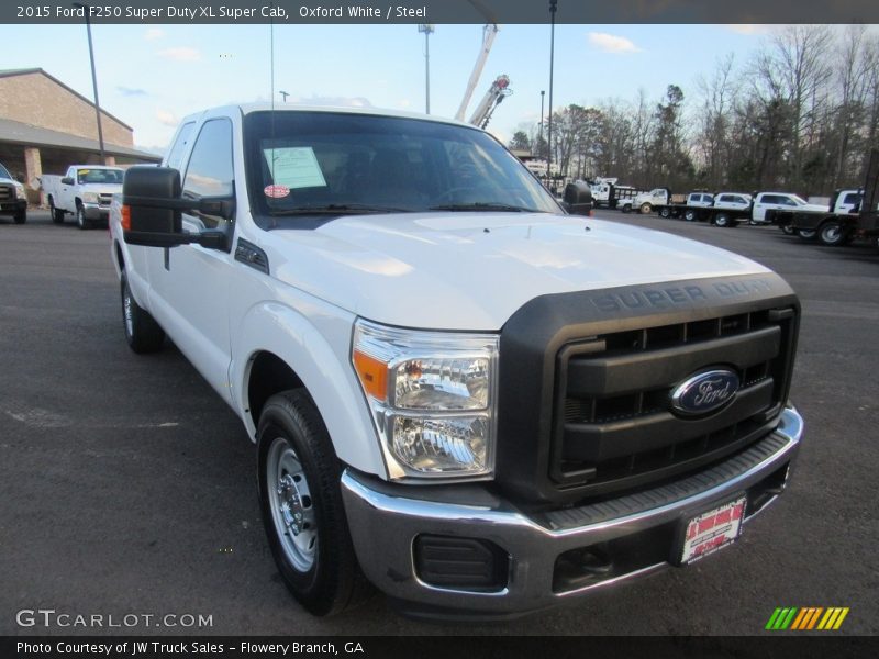 Oxford White / Steel 2015 Ford F250 Super Duty XL Super Cab