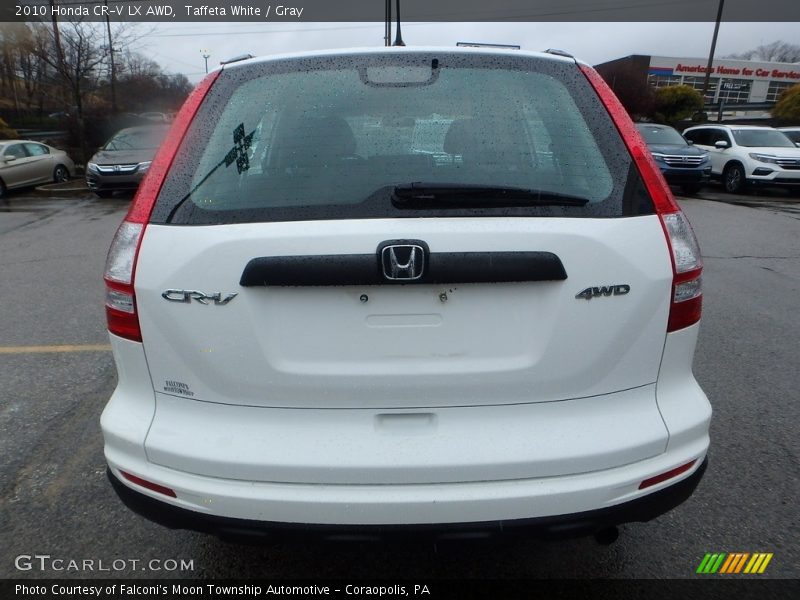 Taffeta White / Gray 2010 Honda CR-V LX AWD