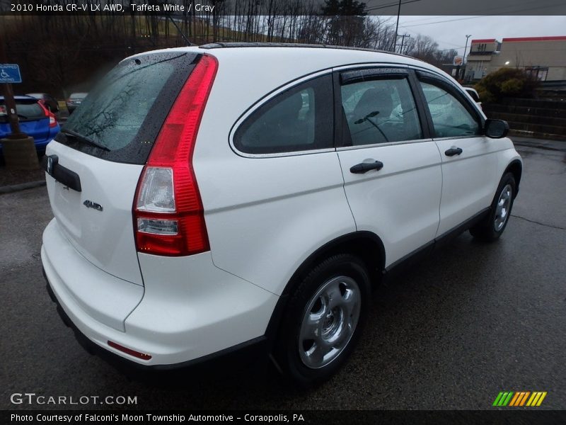 Taffeta White / Gray 2010 Honda CR-V LX AWD