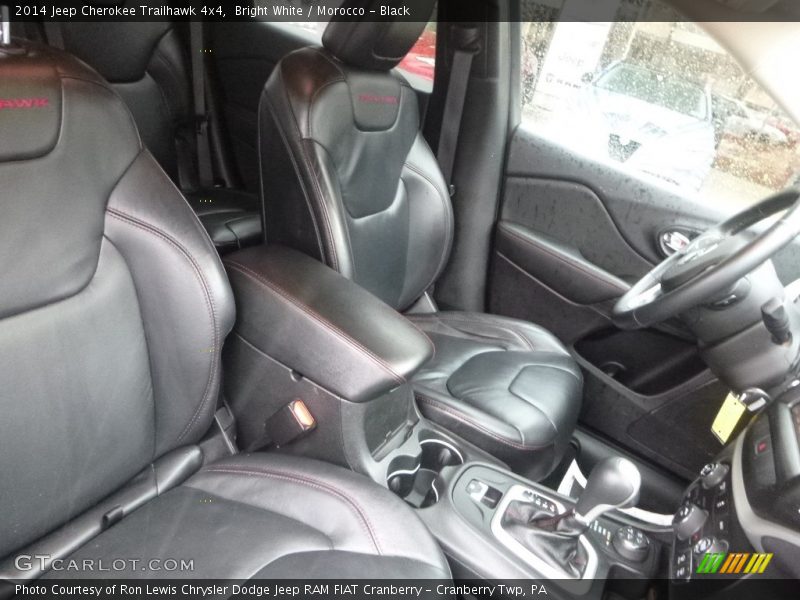 Bright White / Morocco - Black 2014 Jeep Cherokee Trailhawk 4x4