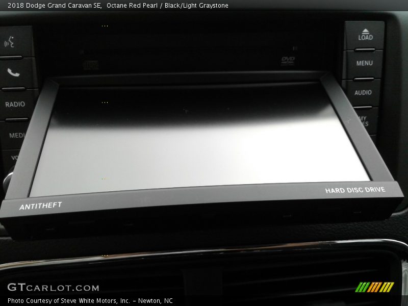 Octane Red Pearl / Black/Light Graystone 2018 Dodge Grand Caravan SE