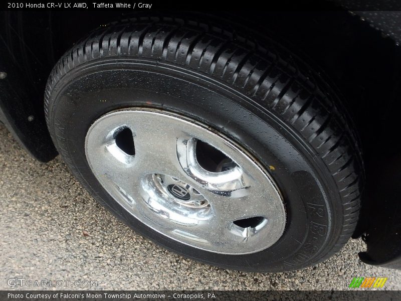 Taffeta White / Gray 2010 Honda CR-V LX AWD