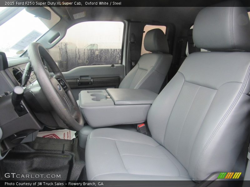 Oxford White / Steel 2015 Ford F250 Super Duty XL Super Cab