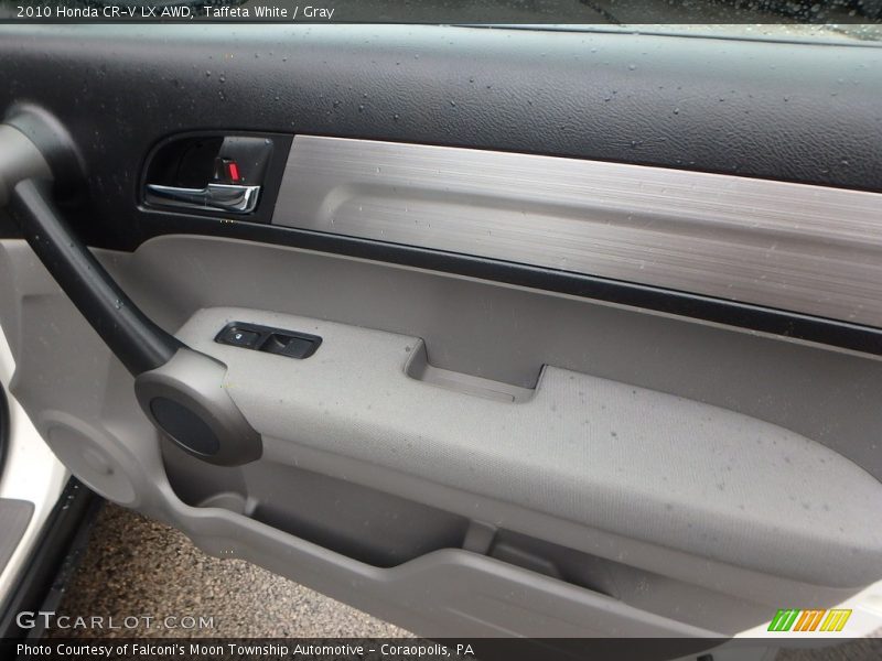 Taffeta White / Gray 2010 Honda CR-V LX AWD