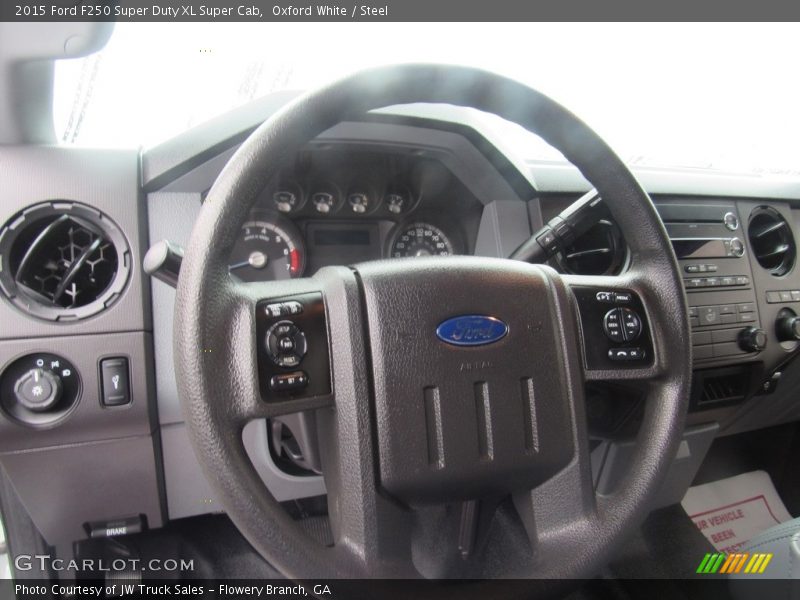 Oxford White / Steel 2015 Ford F250 Super Duty XL Super Cab