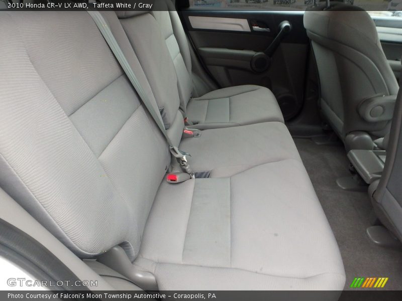 Taffeta White / Gray 2010 Honda CR-V LX AWD