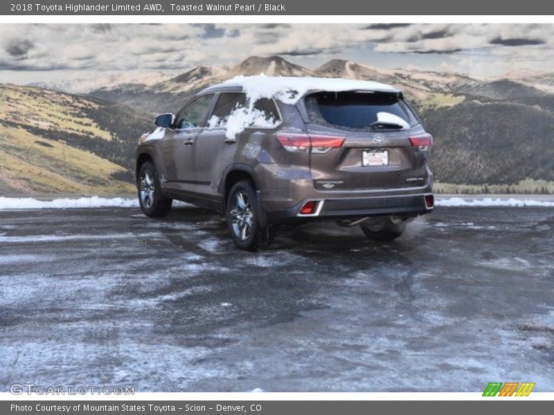 Toasted Walnut Pearl / Black 2018 Toyota Highlander Limited AWD